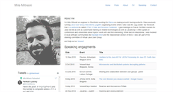 Desktop Screenshot of mitemitreski.com